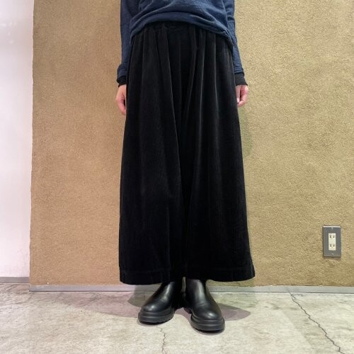 pas de calais】オールドツイルフェードスラブスカート スカート pas de calais】オールドツイルフェードスラブスカート スカート